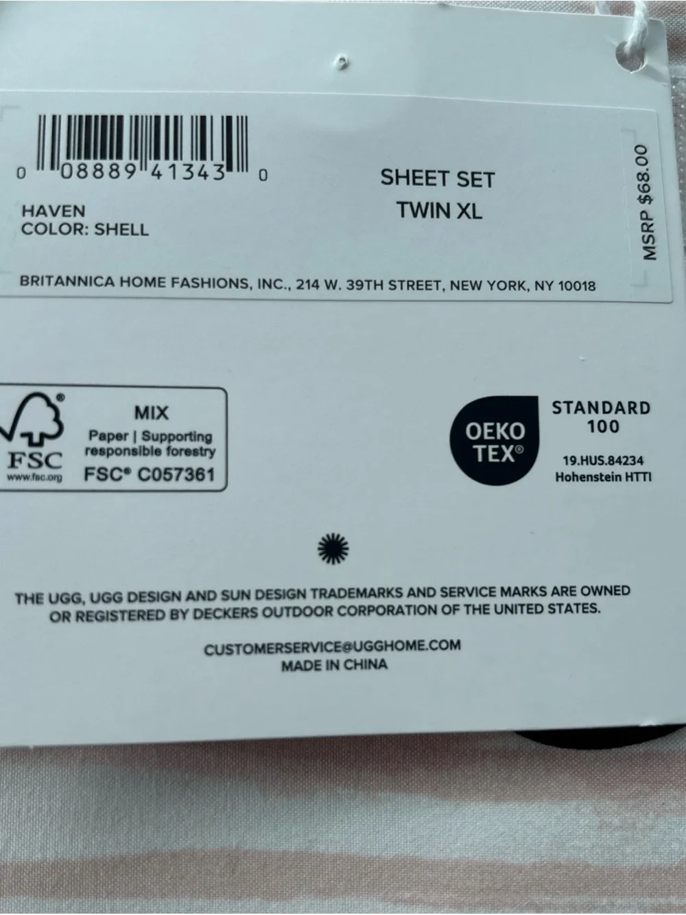 Have cooling fabric